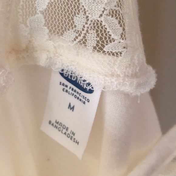 Old Navy Tank Top W/ Lace - Picture 3 of 3